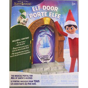 The Elf on the Shelf Elf Door Kit - the Magical Elf Portal Door for Santa Help